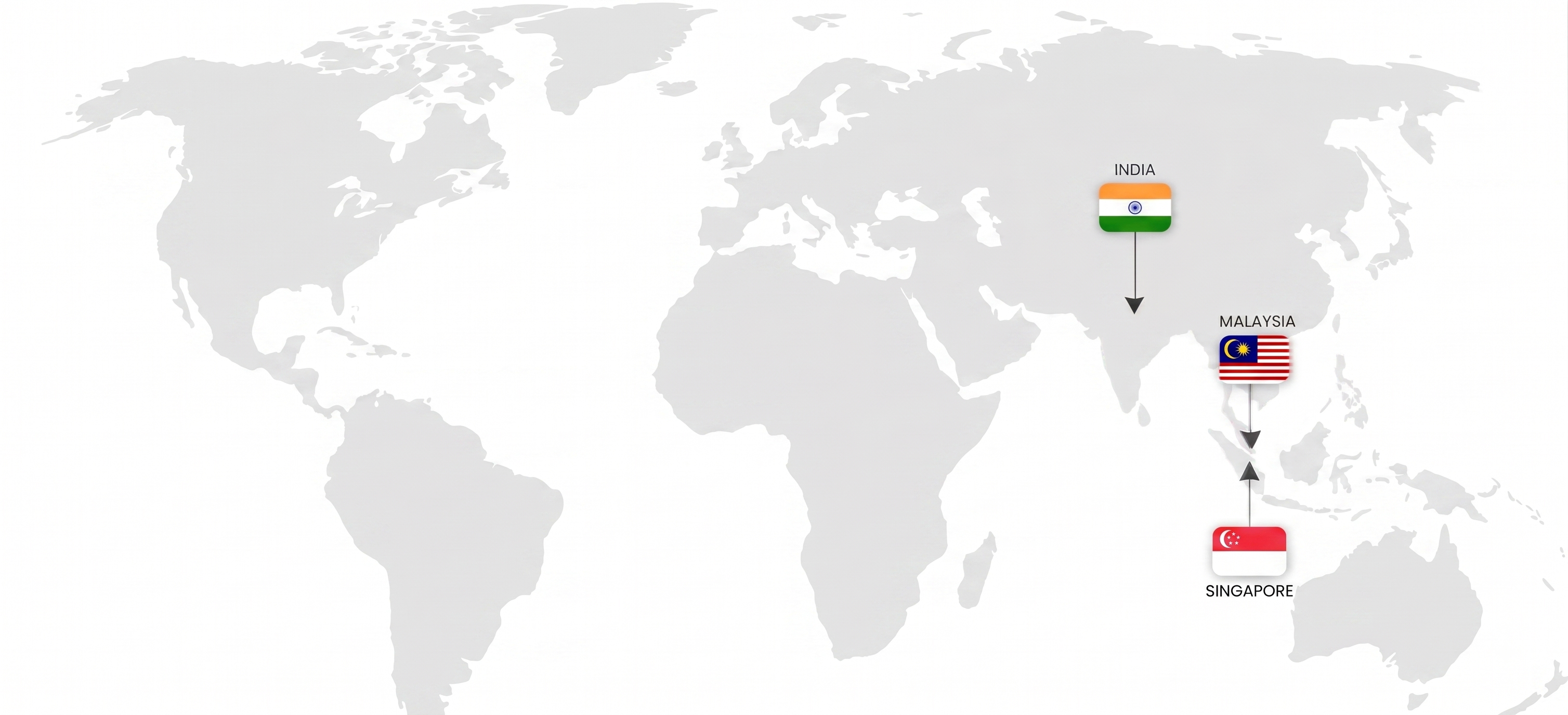 Map of SRKay's global office locations