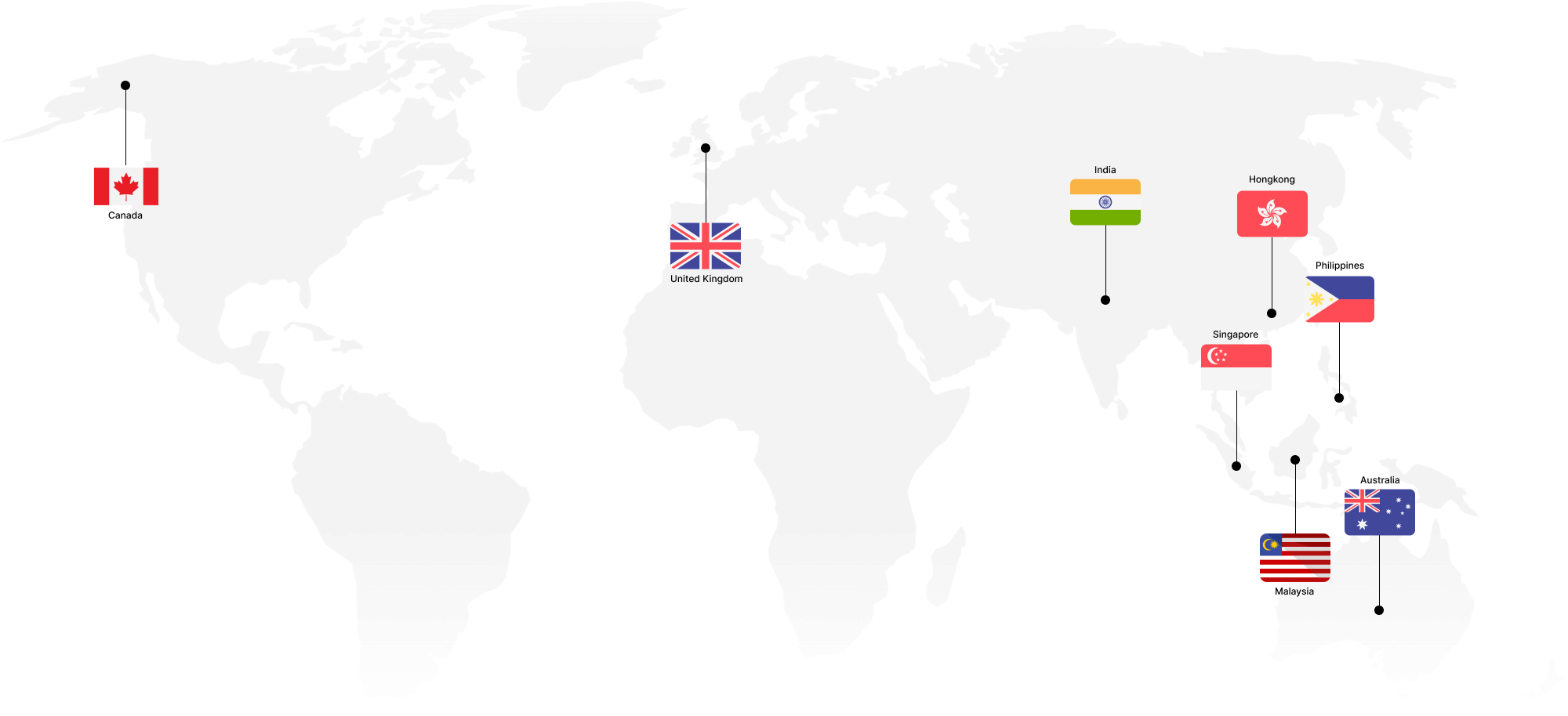 Global Presence Map